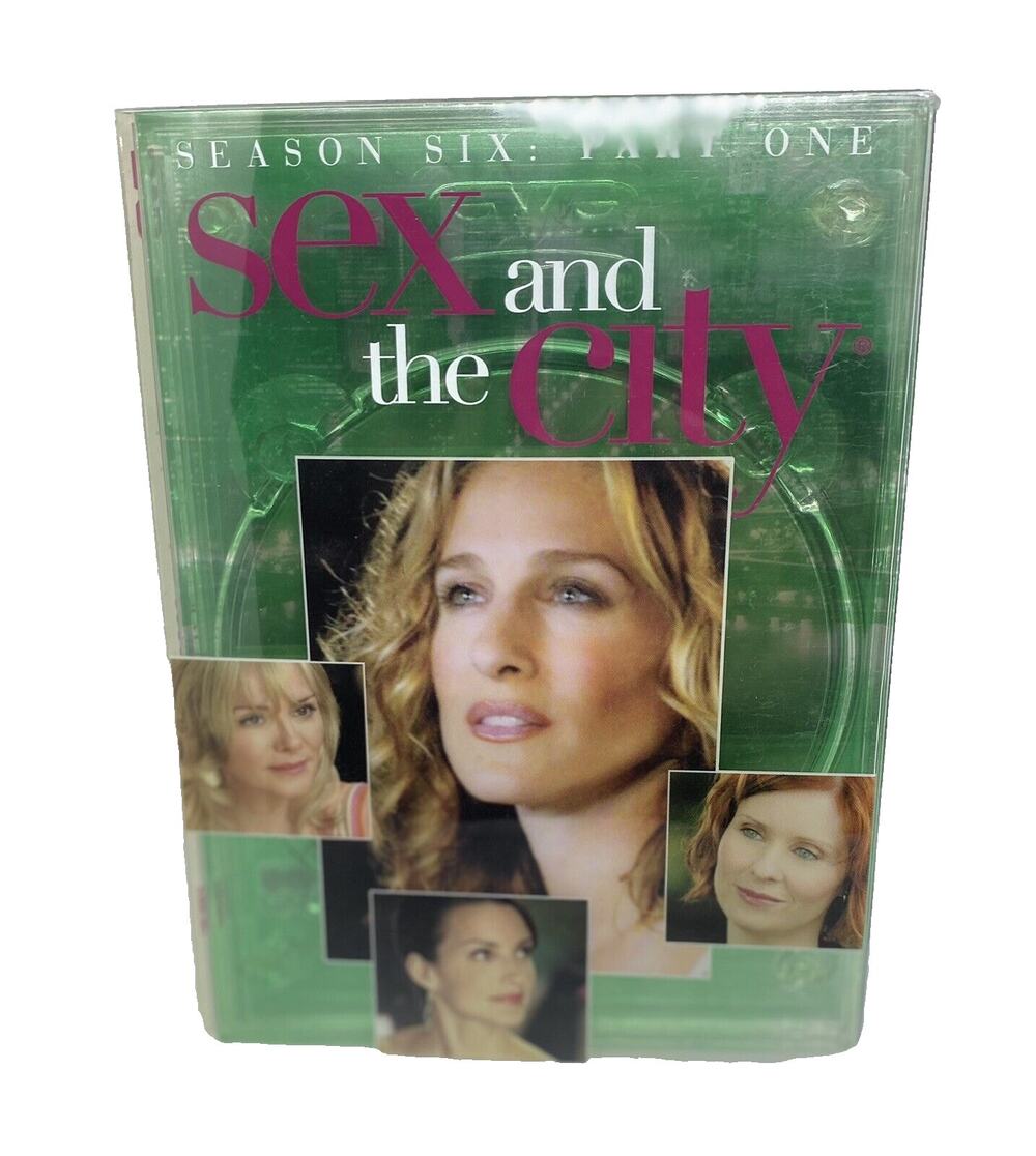 Sex and the City - Season 6 Part 1 TV Series DVD 2004 3-Disc Comedy